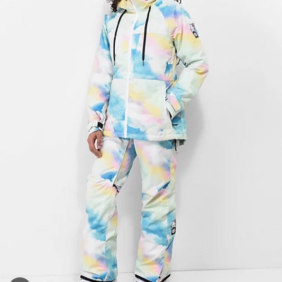 686 X Hello Kitty Women's snow bib - Picture 3 of 7